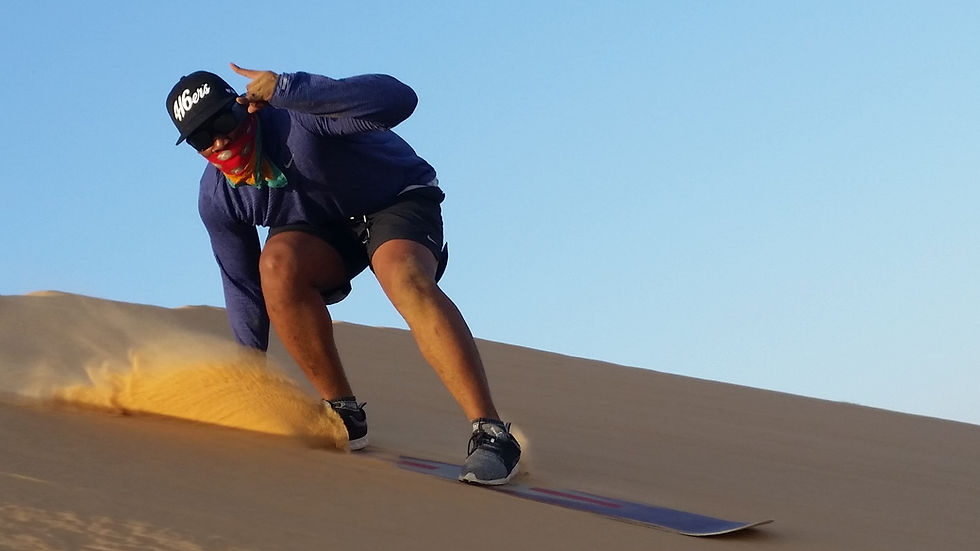 Sandboarding