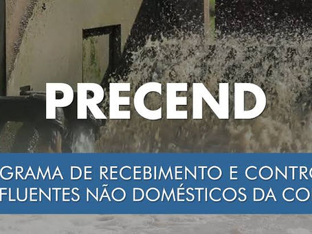 Destinação de efluentes líquidos industriais através do PRECEND