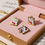 Thumbnail: Square cherry bow charm 