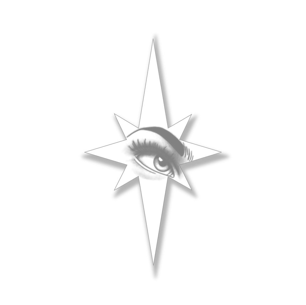 "eye in star3" min 10cm