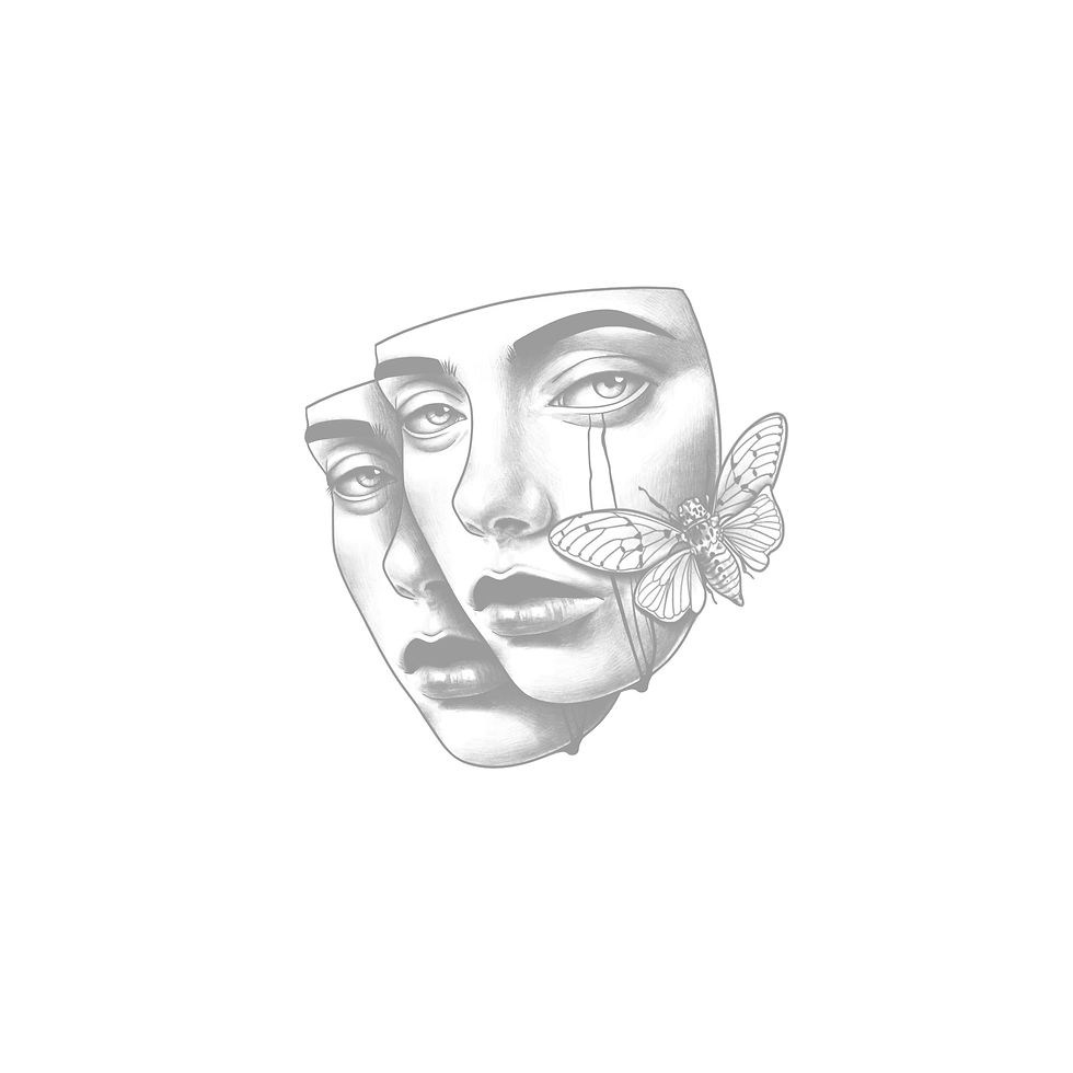 "moth + doubleface 2" (min. 11 cm)