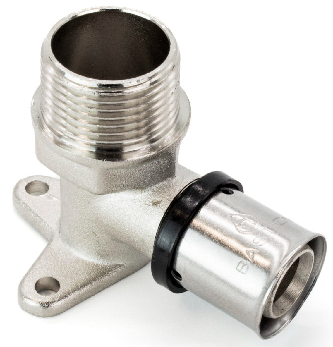 U-Profile Male Wall Plate Elbow