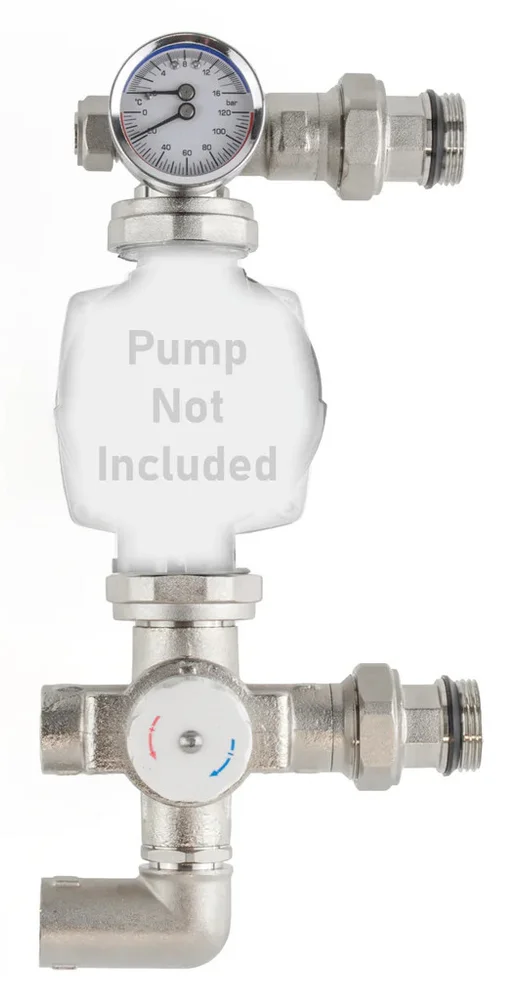 Mixing Valve without Pump