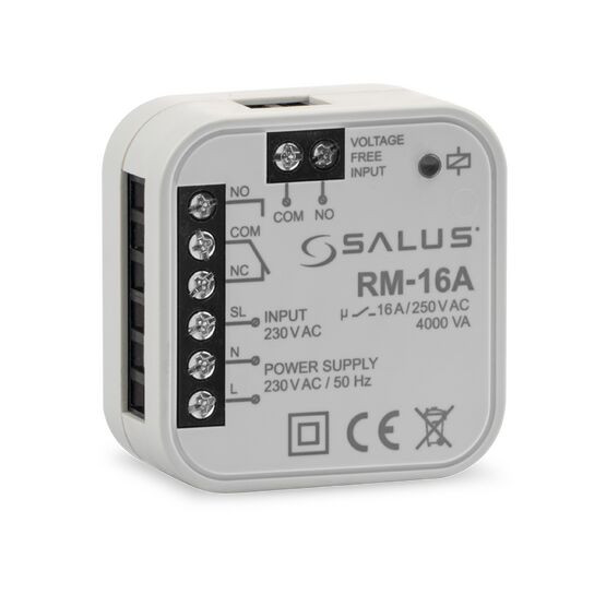 Salus RM16A Hardwired 16A Control Relay