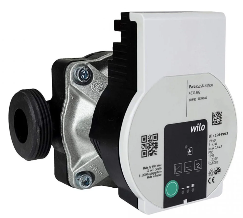 Wilo Para Scu Ku 25/6-43 A rated 6 metre Pump including cable