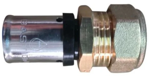 Compression Straight Adaptor U Profile