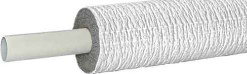 25 x 3.0mm Pre-Insulated Multilayer Pipe — 50m White Roll