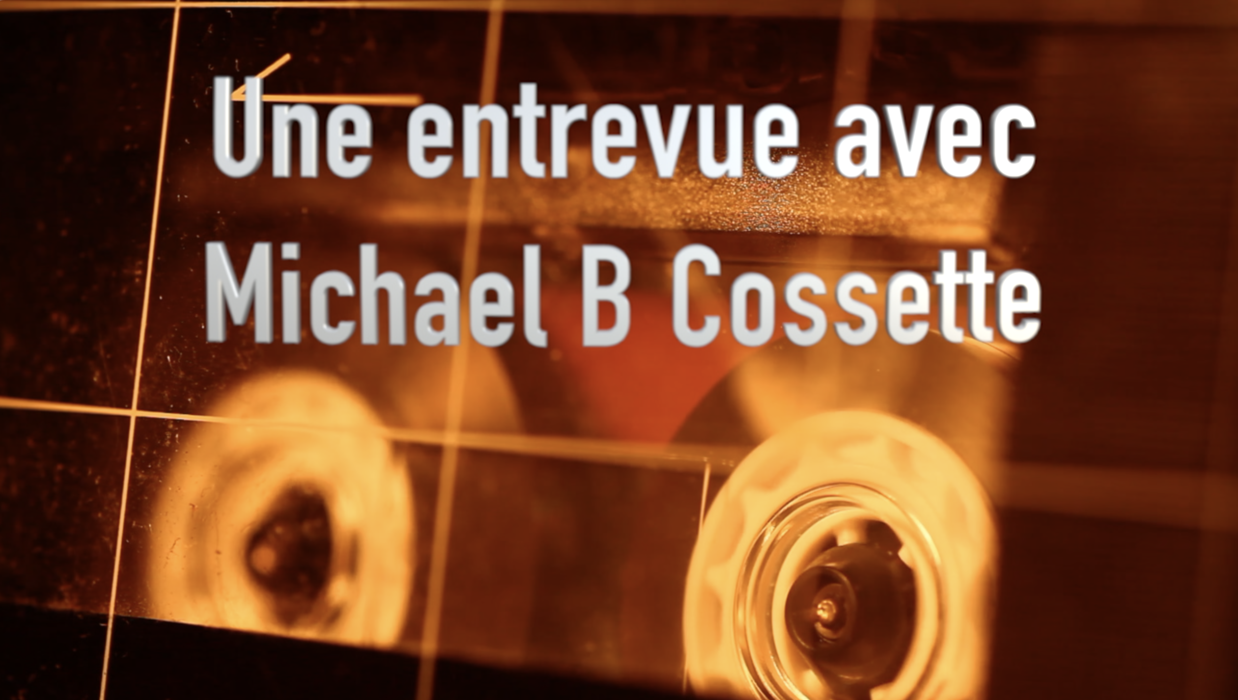 Michael B Cossette interviewé à l'émission « Questions d'aujourd'hui » sur les ondes de Radio VM et