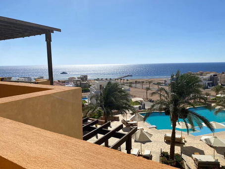 Luxusný Apartman s výhľadmi na more Azzura Sahl Hasesh Egypt