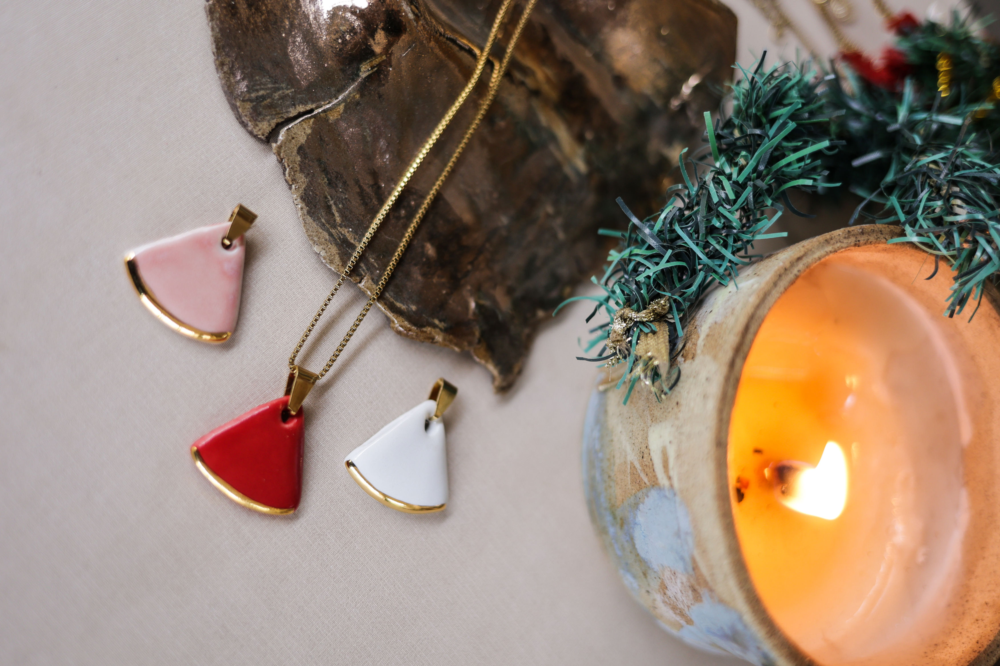 Joia Difusora Orla Dourado