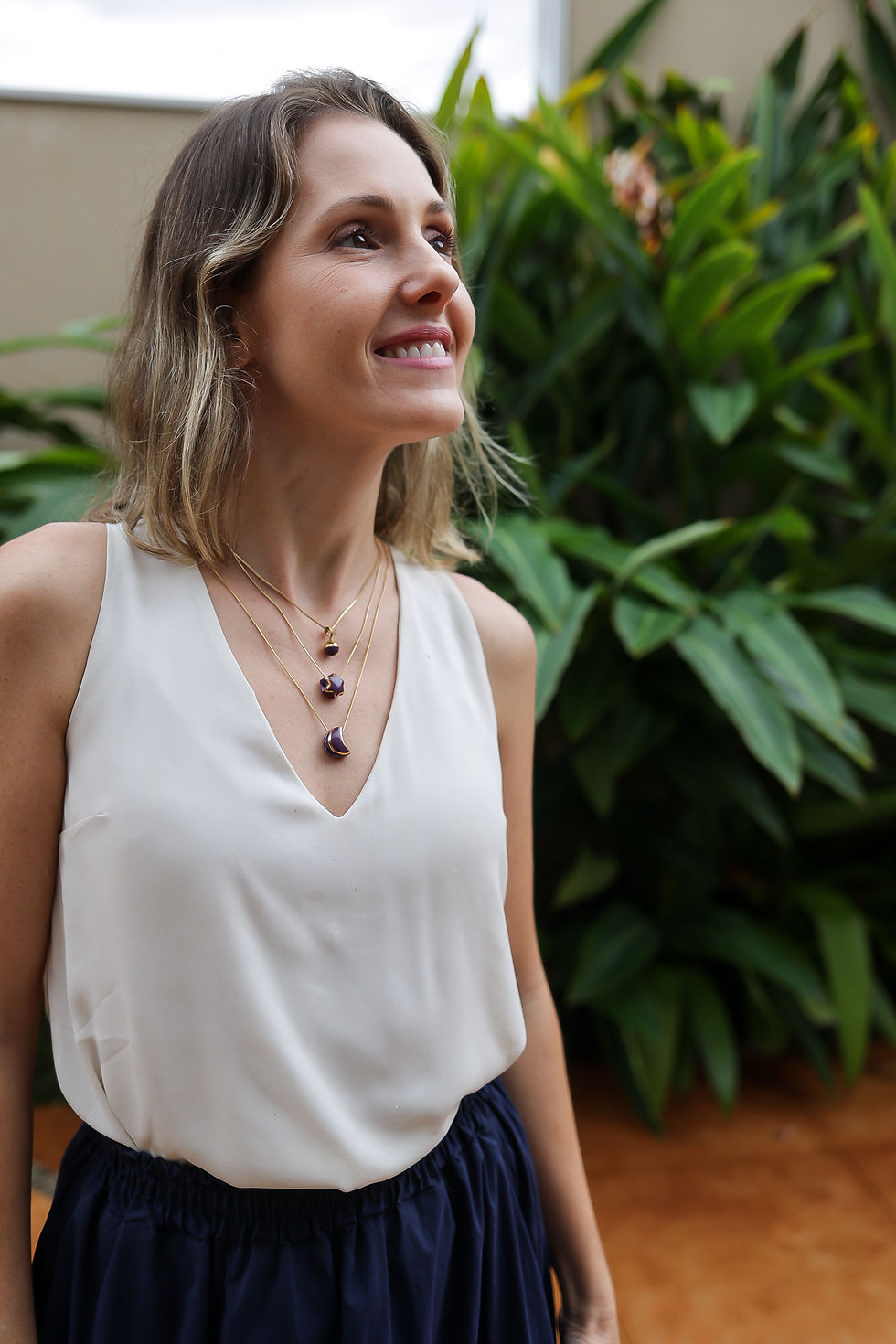 Miniatura: Joia Planeta Dourado