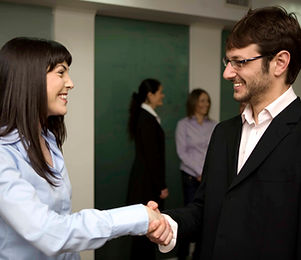 Smiling Handshake
