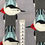 Miniaturbild: Birch Fabrics, Charley Harper, Specht,kbA
