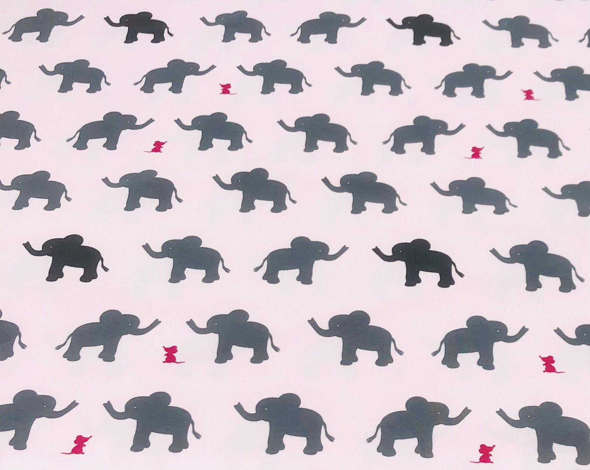 Jersey,Elefant trifft Maus,rosa