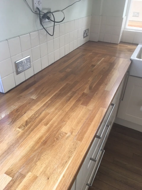 Acorn Polishing - kitchen worktop 2 after