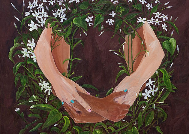 Nature's Embrace (2022) hug jasmine flowers