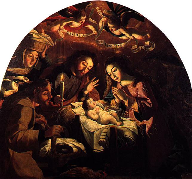 "Nativity of Jesus" by Josefa de Óbidos, (1669)