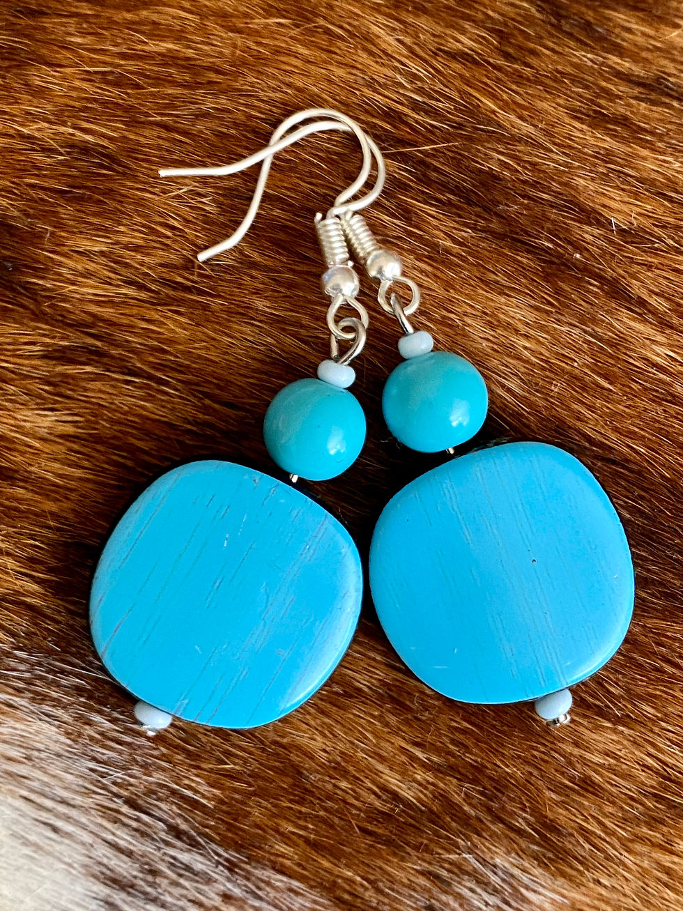 Thumbnail: Sky Blue Verneer Earrings