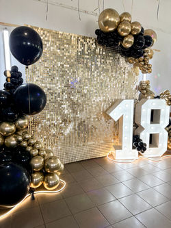Dekoracje balonowe na osiemnastkę