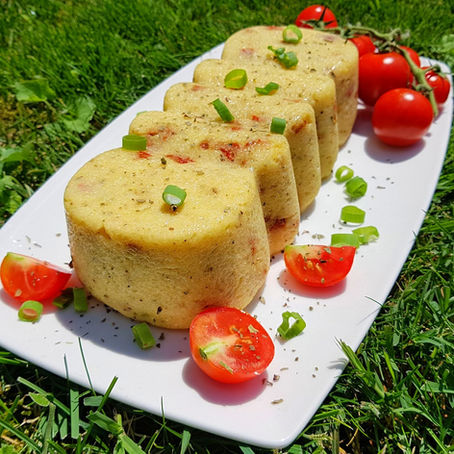 Aszalt paradicsomos polenta