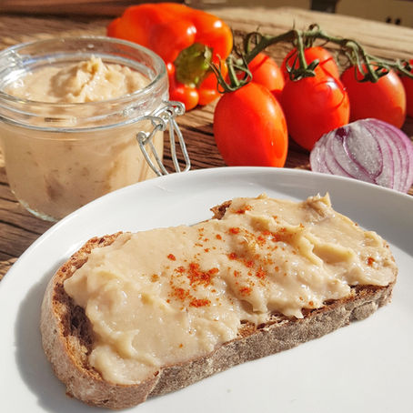 Vegán "zsíros kenyér" - olajmentesen