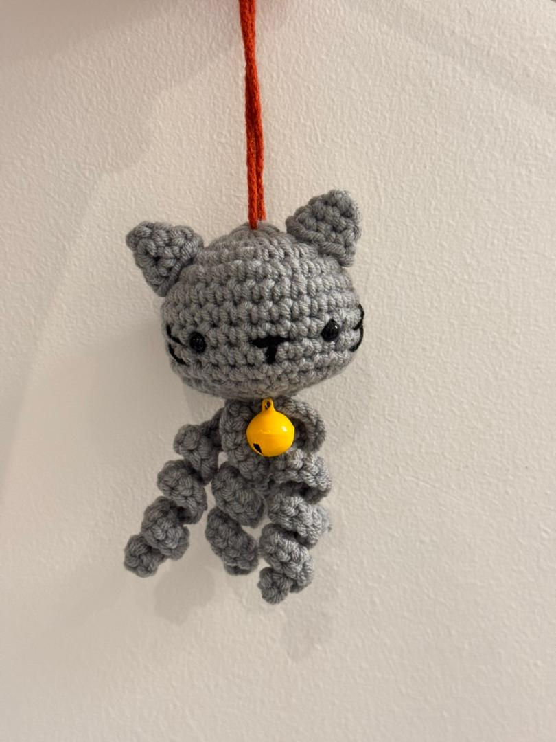 Thumbnail: Cat Toy Crochetting by Iris Heng