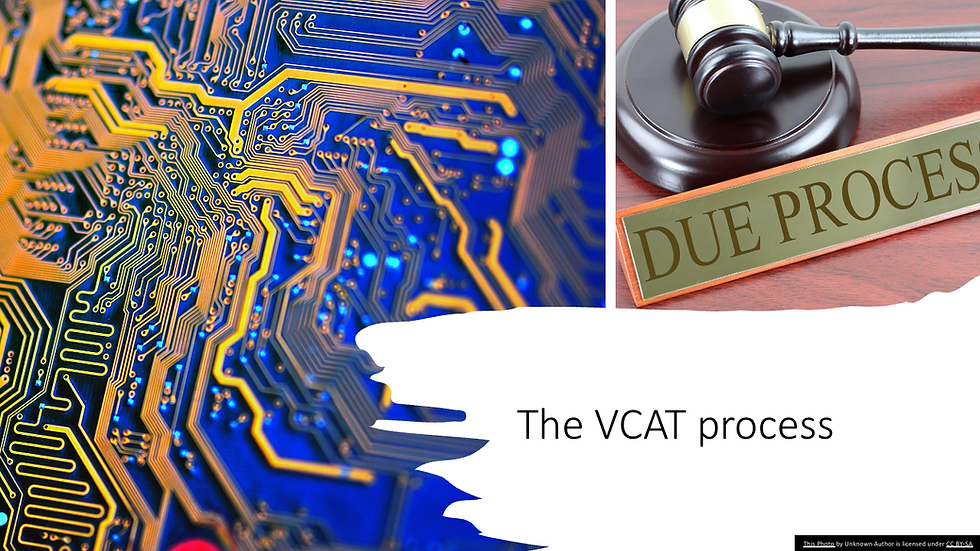 VCAT; Backlog clearance , 'on the papers' hearings, and how to present evidence for success! (1)