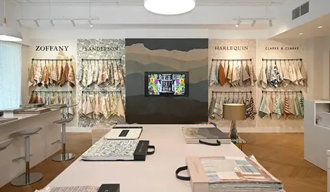 Front view of Design Library Dubai luxury interiors showroom