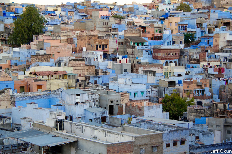 Blue City Jodhpur, India