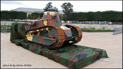 BIVOUAC DE POILUS AUX TUILERIES