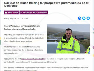 Calls for on-Island training for prospective paramedics to boost workforce