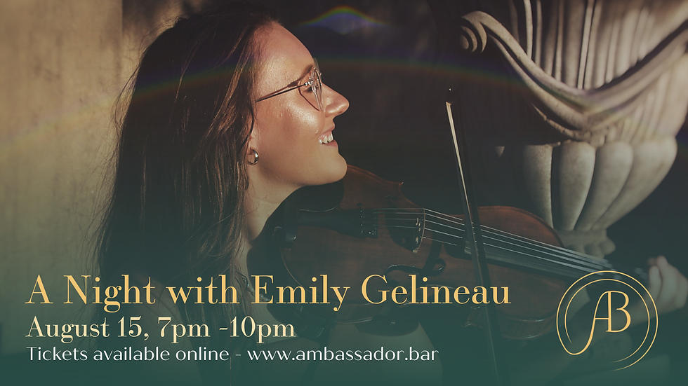 A Night with Emily Gelineau