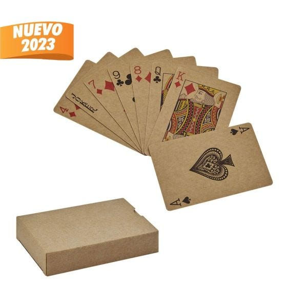 baraja promocional gare en estuche kraft