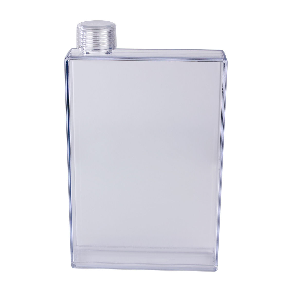 Cilindro Albay 500 ml con diseño rectangular y tapa rosca