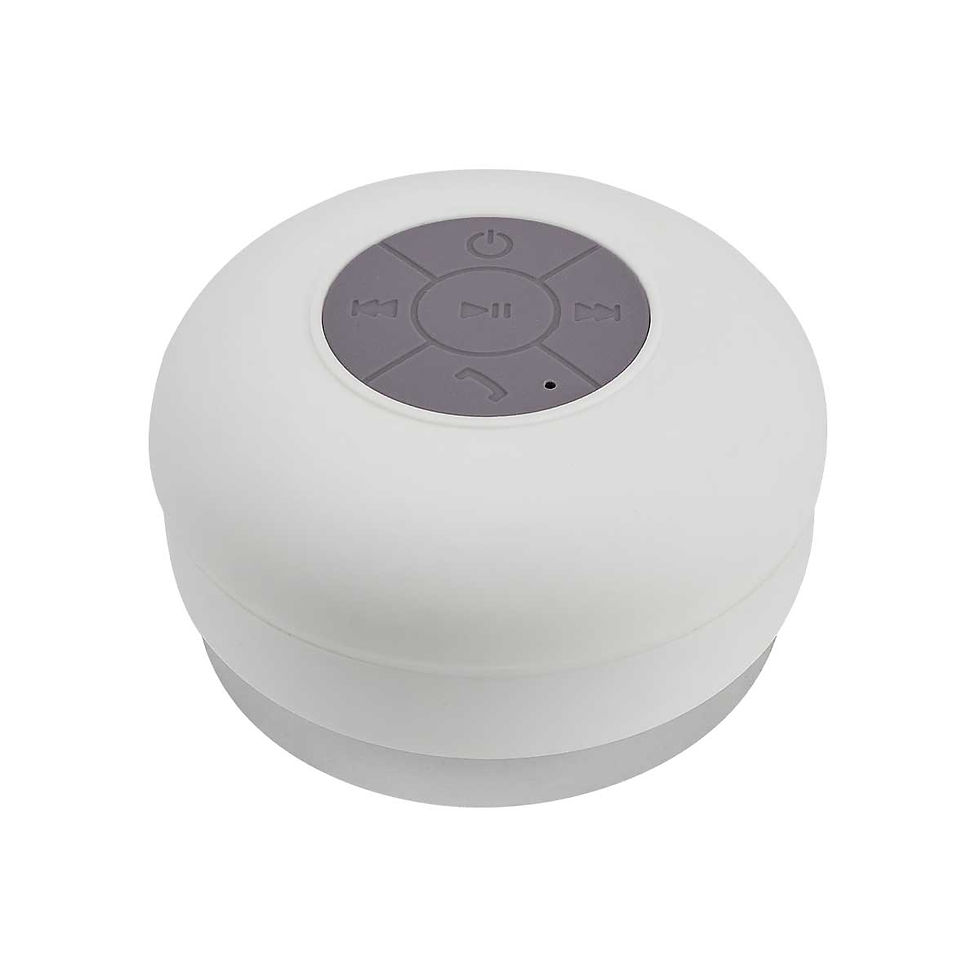 Miniatura: bocina bluetooth con ventosa para superficies lisas