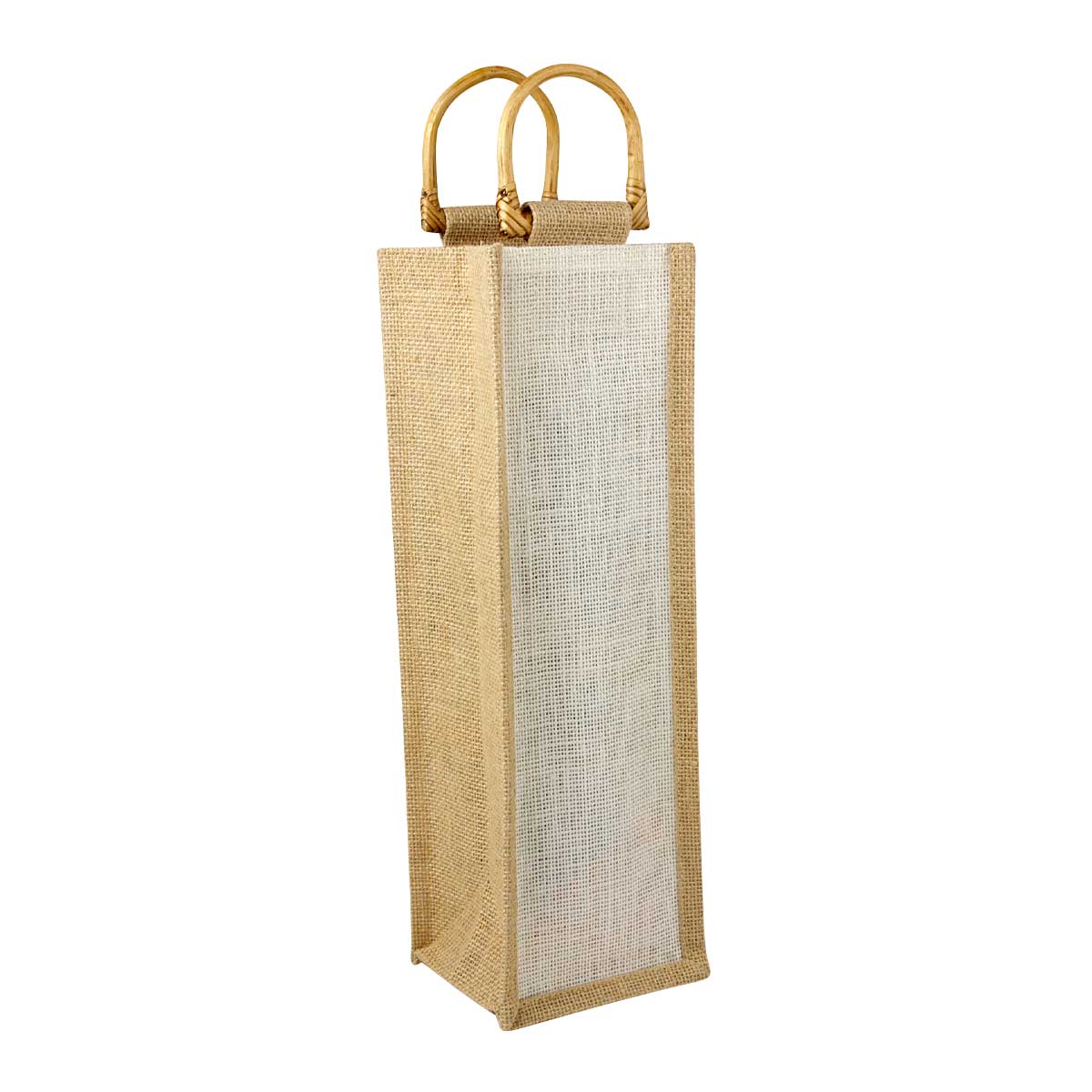 Estuche para Vinos PALERMO de Yute para Regalo Corporativo