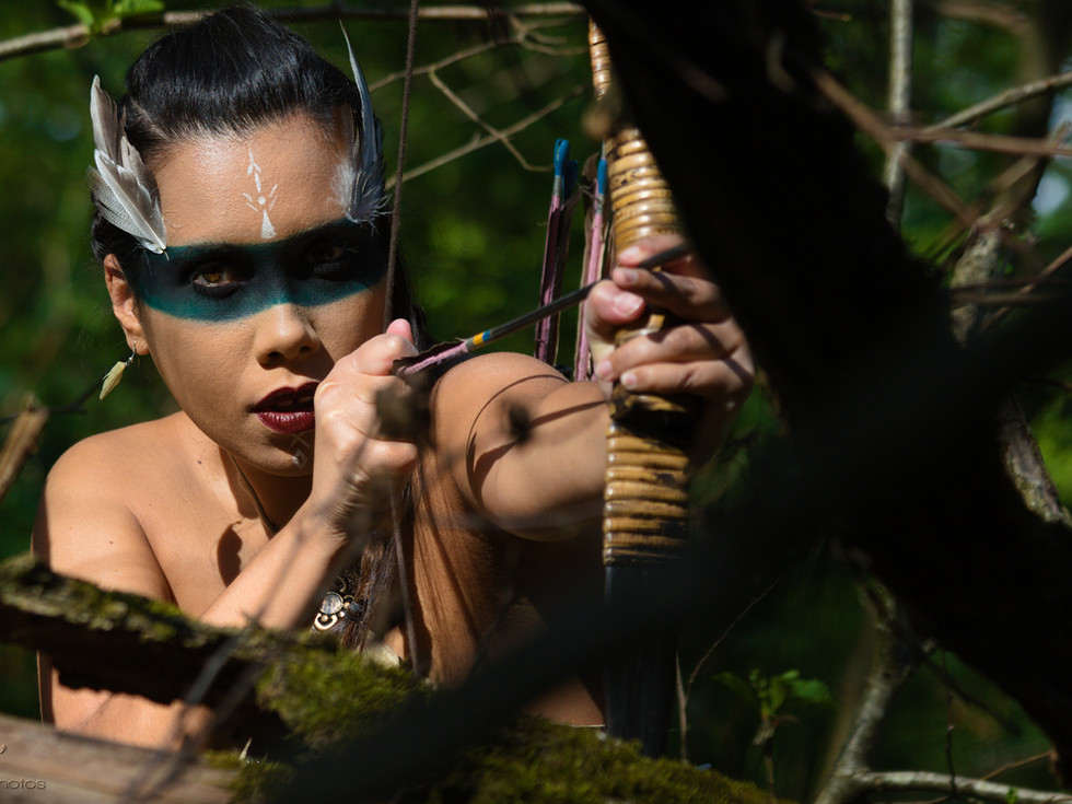 shooting en foret
