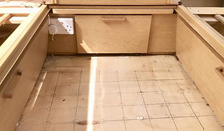 caravan delaminated floor