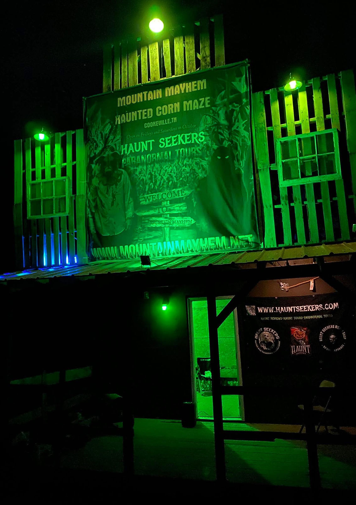 Haunt Seeker Paranormal HQ sat Mountain Mayhem in Cookeville, TN 