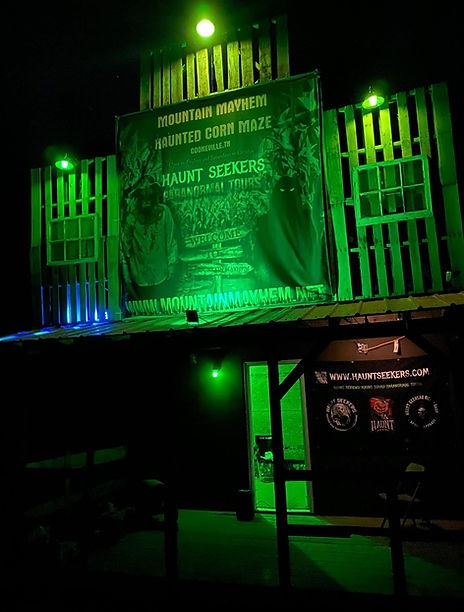 Haunt Seeker Paranormal HQ sat Mountain Mayhem in Cookeville, TN