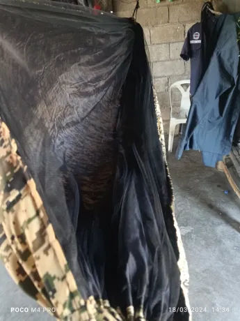 Camping Military Hammock with Net and Strong Tree Straps