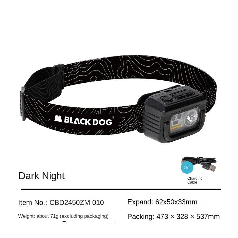Blackdog Wild Multifunctional Induction Sensor Headlamp USB Rechargeable