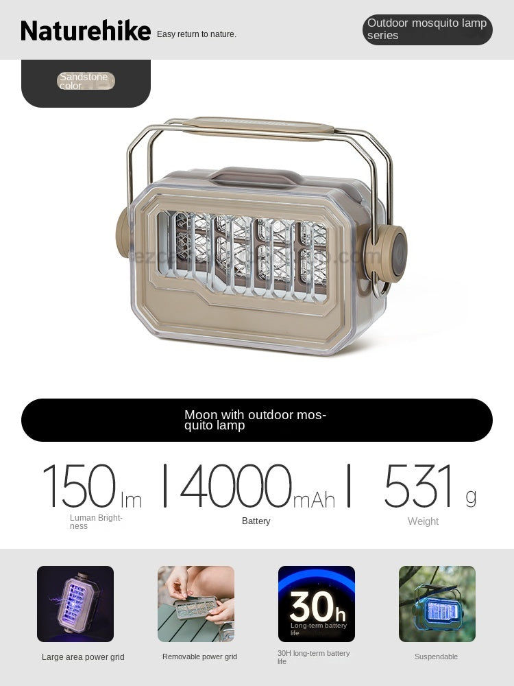 Naturehike MOON Anti Mosquito Killer Lamp 4000mAh