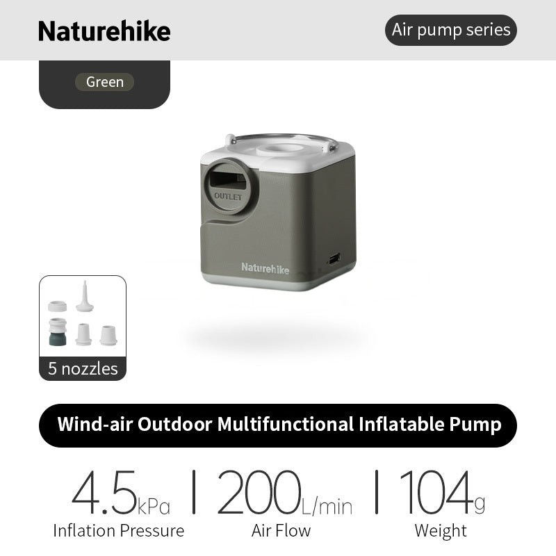 Naturehike WIND AIR Portable Electric Inflator 4.5kPa