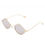 Thumbnail: BARRINGTON | Slim Diamond Shape Fashion Sunglasses