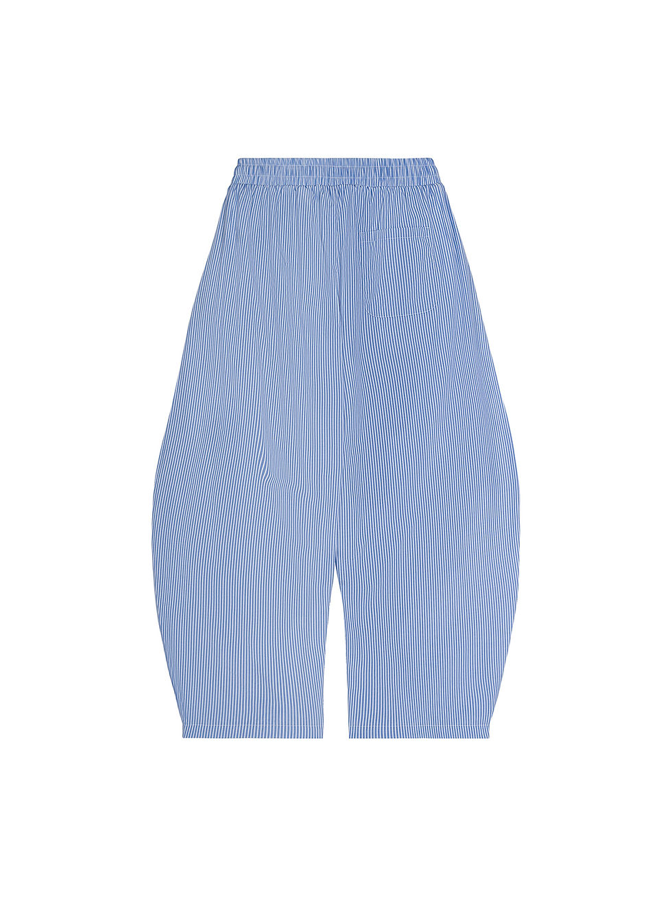 Thumbnail: MAMA SUSHI Vertical Stripe Drawstring Barrel Pants