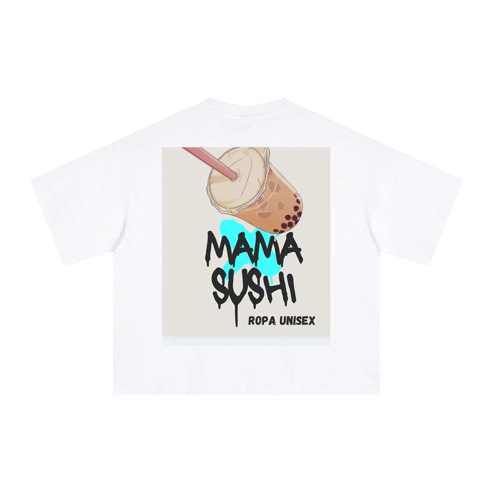Thumbnail: MAMA SUSHI Essential Sorona Boxy T-Shirt
