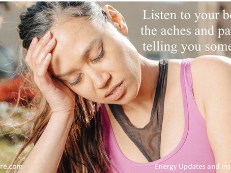 Physical ailments.
