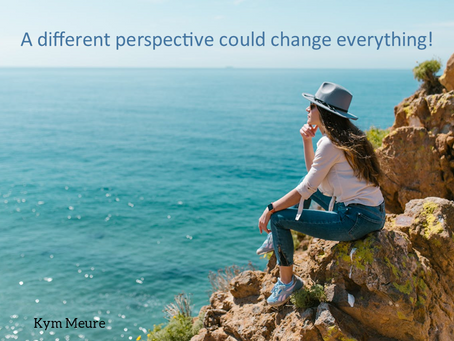 A different perspective.