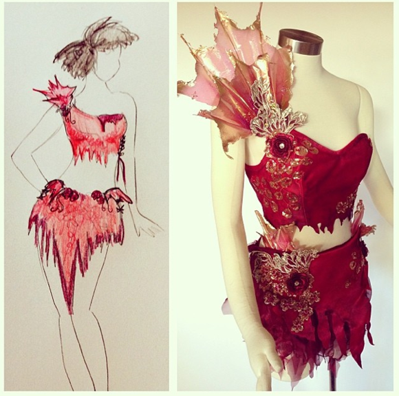 Red Rainforest Fairy